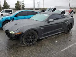 Ford Mustang gt salvage cars for sale: 2018 Ford Mustang GT