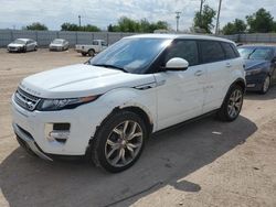Salvage cars for sale at Oklahoma City, OK auction: 2015 Land Rover Range Rover Evoque Autobiography
