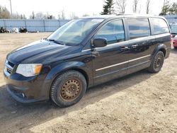 Salvage cars for sale from Copart Bowmanville, ON: 2014 Dodge Grand Caravan Crew