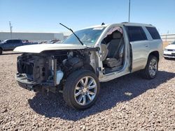 Salvage cars for sale from Copart Phoenix, AZ: 2015 Chevrolet Tahoe K1500 LTZ