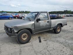 Salvage trucks for sale at Lumberton, NC auction: 1989 Toyota Pickup 1/2 TON Short Wheelbase