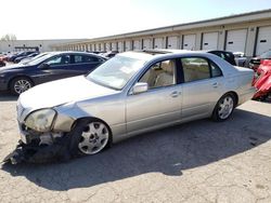 Salvage cars for sale from Copart Louisville, KY: 2003 Lexus LS 430