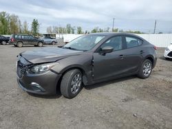 Salvage cars for sale from Copart Portland, OR: 2015 Mazda 3 Sport