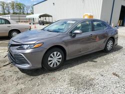 Salvage cars for sale at Spartanburg, SC auction: 2024 Toyota Camry LE