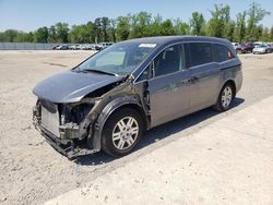 Salvage cars for sale at Lumberton, NC auction: 2012 Honda Odyssey LX