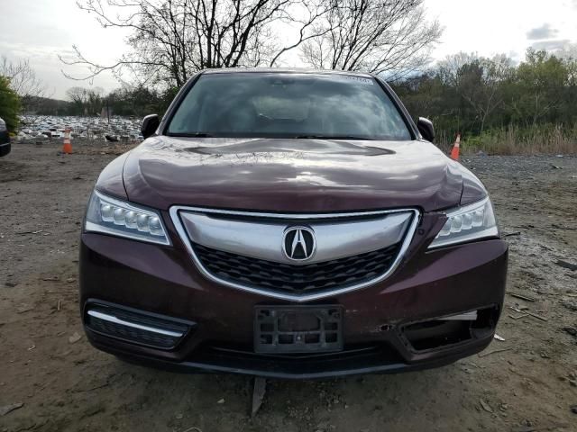 2014 Acura MDX Technology