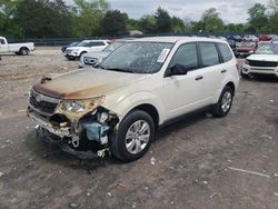 Salvage cars for sale from Copart Madisonville, TN: 2009 Subaru Forester 2.5X