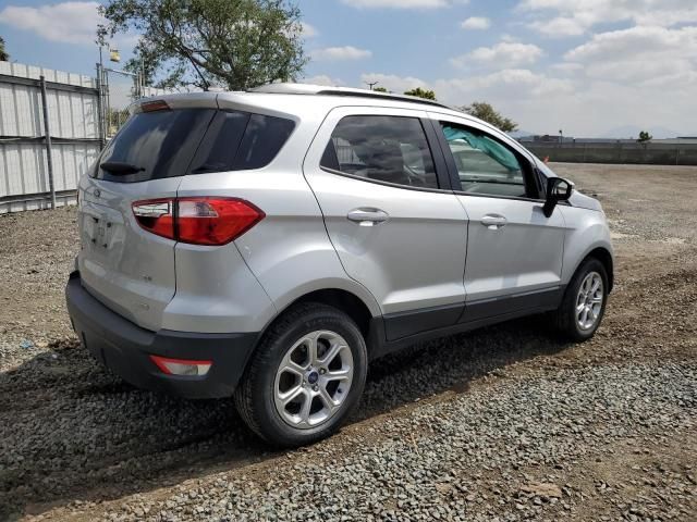 2020 Ford Ecosport SE