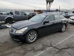 Salvage cars for sale from Copart Van Nuys, CA: 2009 Infiniti G37 Base