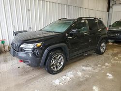 Jeep salvage cars for sale: 2022 Jeep Cherokee Trailhawk