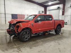 Salvage cars for sale at Avon, MN auction: 2023 Ford F150 Supercrew