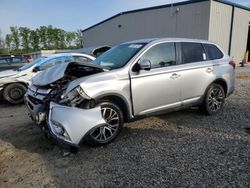 Salvage cars for sale at Spartanburg, SC auction: 2018 Mitsubishi Outlander SE