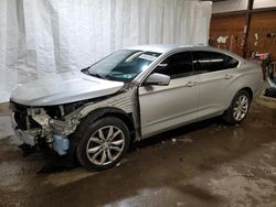 Salvage cars for sale from Copart Ebensburg, PA: 2018 Chevrolet Impala LT
