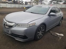 Salvage cars for sale from Copart New Britain, CT: 2015 Acura TLX Tech
