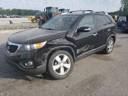 Salvage cars for sale from Copart Dunn, NC: 2013 KIA Sorento EX