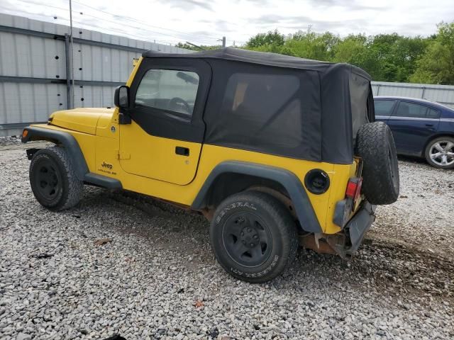 2006 Jeep Wrangler / TJ SE