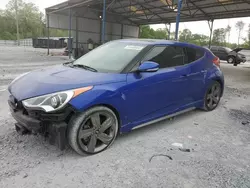 Salvage cars for sale at Cartersville, GA auction: 2014 Hyundai Veloster Turbo