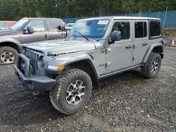 Jeep Wrangler salvage cars for sale: 2021 Jeep Wrangler Unlimited Rubicon