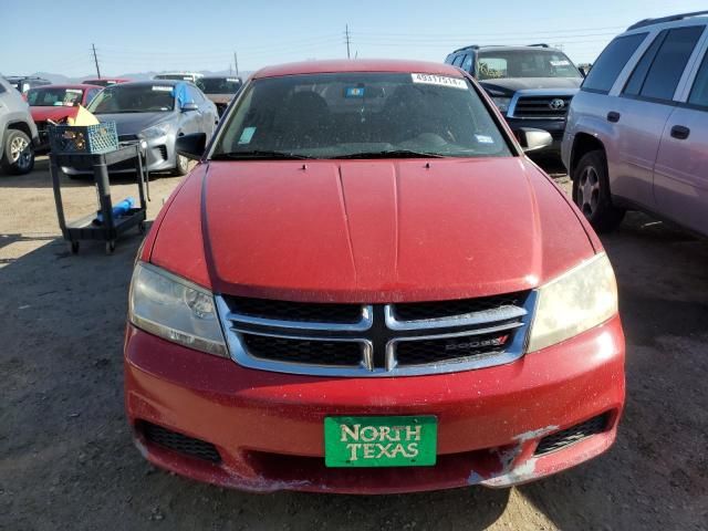 2012 Dodge Avenger SE