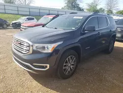 Salvage SUVs for sale at auction: 2017 GMC Acadia SLE