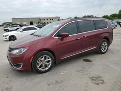 Salvage cars for sale from Copart Wilmer, TX: 2017 Chrysler Pacifica Touring L