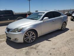 Salvage cars for sale from Copart Andrews, TX: 2007 Lexus IS 250