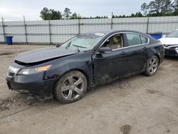 Acura salvage cars for sale: 2012 Acura TL