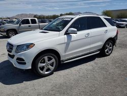 Salvage cars for sale at Las Vegas, NV auction: 2018 Mercedes-Benz GLE 350