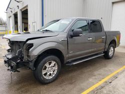 Salvage cars for sale at Rogersville, MO auction: 2016 Ford F150 Supercrew