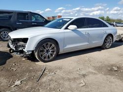 Salvage cars for sale from Copart Columbus, OH: 2013 Audi A8 L Quattro