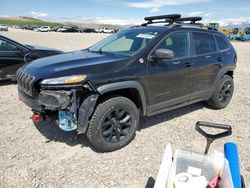 Salvage cars for sale at Magna, UT auction: 2018 Jeep Cherokee Trailhawk