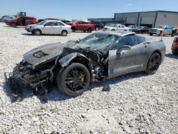 Salvage cars for sale at Wayland, MI auction: 2016 Chevrolet Corvette Stingray Z51 2LT