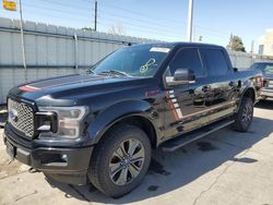 Salvage cars for sale from Copart Littleton, CO: 2018 Ford F150 Supercrew