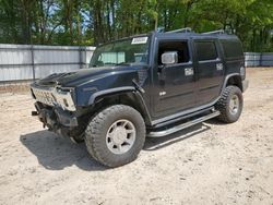 Salvage cars for sale at Austell, GA auction: 2005 Hummer H2