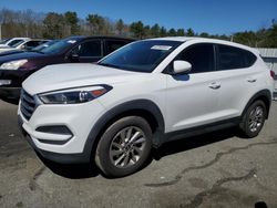 Salvage cars for sale at Exeter, RI auction: 2018 Hyundai Tucson SE