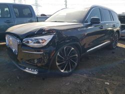 Salvage cars for sale from Copart Elgin, IL: 2023 Lincoln Aviator Reserve
