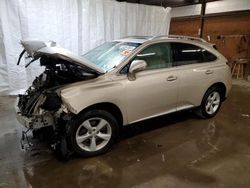 Salvage cars for sale from Copart Ebensburg, PA: 2013 Lexus RX 350 Base