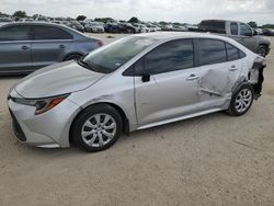 Salvage cars for sale at San Antonio, TX auction: 2022 Toyota Corolla LE