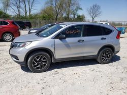 Salvage cars for sale from Copart Cicero, IN: 2016 Honda CR-V SE