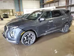 Salvage cars for sale from Copart Eldridge, IA: 2022 Hyundai Palisade Calligraphy