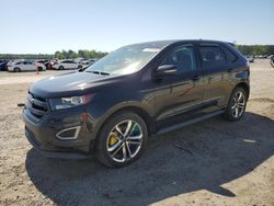 Salvage cars for sale at Lumberton, NC auction: 2015 Ford Edge Sport