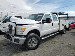Salvage trucks for sale at Cahokia Heights, IL auction: 2016 Ford F350 Super Duty