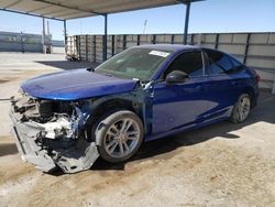 Salvage cars for sale from Copart Anthony, TX: 2022 Honda Civic Sport