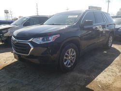 Salvage cars for sale at Chicago Heights, IL auction: 2021 Chevrolet Traverse LS