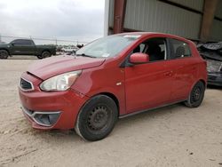 Salvage cars for sale at Houston, TX auction: 2017 Mitsubishi Mirage ES