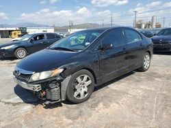 Honda Civic salvage cars for sale: 2009 Honda Civic LX