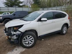 Salvage cars for sale at Davison, MI auction: 2015 Honda CR-V EX