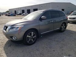 Salvage cars for sale at Jacksonville, FL auction: 2015 Nissan Pathfinder S
