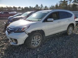 Salvage cars for sale from Copart Windham, ME: 2016 Honda CR-V EXL