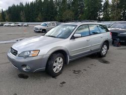 Subaru salvage cars for sale: 2005 Subaru Legacy Outback 2.5I Limited